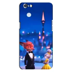 Чохол Зоотрополіс на Oppo A71 (Романтичний вечір Зоотрополіс)