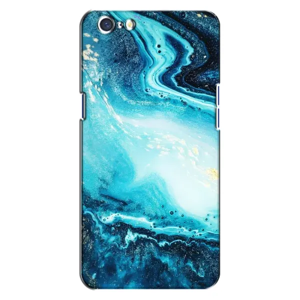 Чохол з принтом «Блакитний мрамор» для OPPO A71