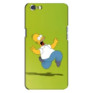 Чjхол з Сімпсонами для Oppo A71 (VPrint) (Гомер Сімпсон)