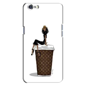Чохли Луі Вітон для Oppo A71 (AlphaPrint - LOUIS VUITTON) (кава LOUIS VUITTON)