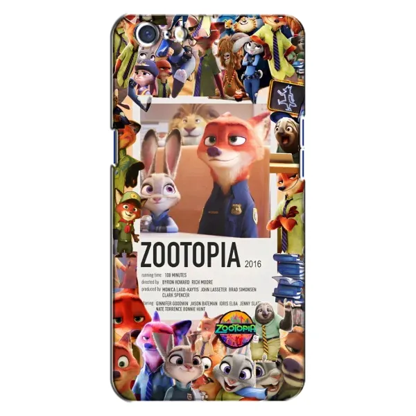 Чохол з принтом «Постер Зоотрополіс» для OPPO A71