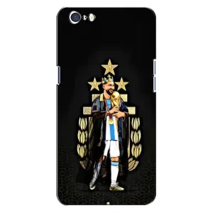 Чохли для Oppo A71 (Leo чемпіон) (AlphaPrint) (Мессі Король)