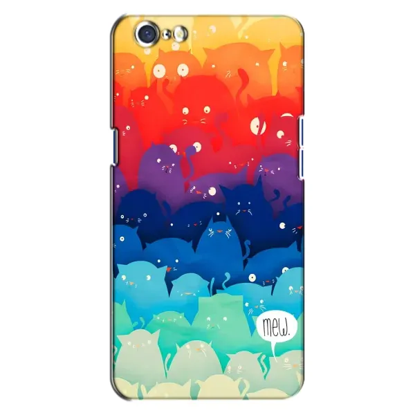 Чохол з принтом «Mew» для OPPO A71
