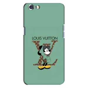 Чохли Луі Вітон для Oppo A71 (AlphaPrint - LOUIS VUITTON) (Міккі Маус LV)