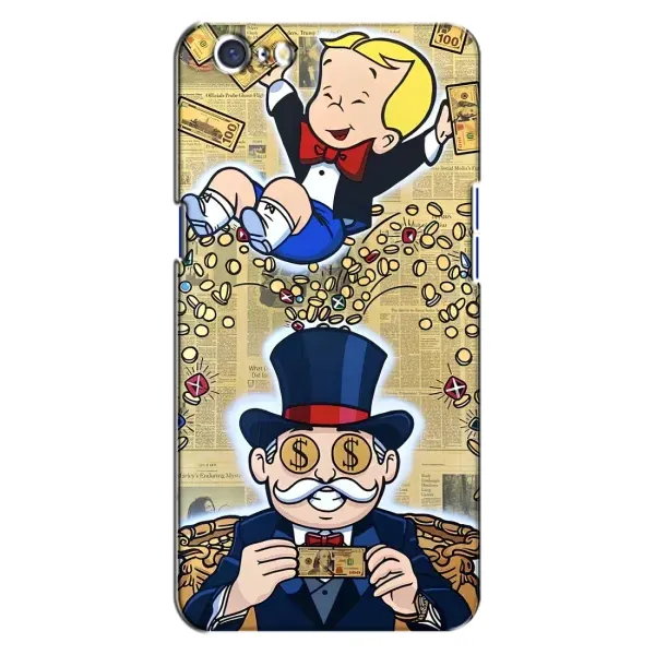 Чохол з принтом «Монополія Мен» для OPPO A71