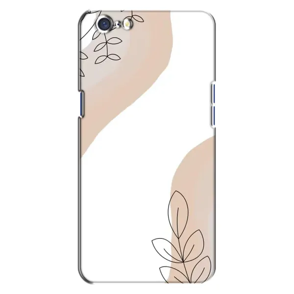 Чехол с принтом «Нюдовая веточка абстракция» для OPPO A71