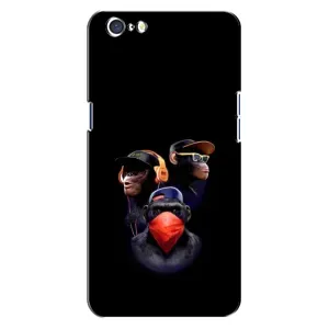 Чохол з Мавпами Oppo A71 - (AlphaPrint) (Три мавпи)