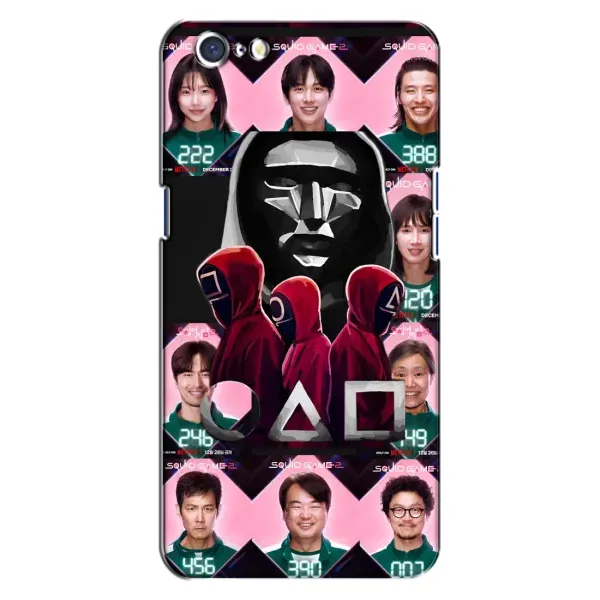 Чохол з принтом «Учасники Гра кальмара» для OPPO A71