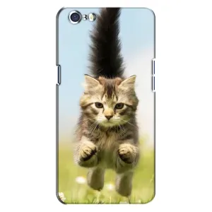 Чохли з Котиками для Oppo A71 (VPrint) (Прижок кота)