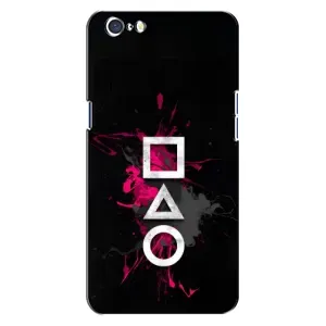Чохол Гра в кальмара для Oppo A71 (Символи Гра кальмара)