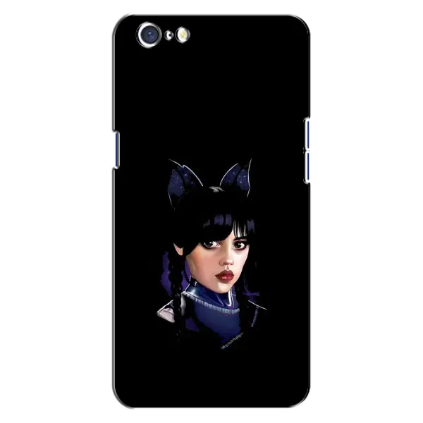 Чехол с принтом «серьезная Уэнздей» для OPPO A71