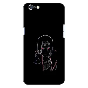 Чохли на тему: Ітачи Учіха для Oppo A71 (AlphaPrint) (силует Ітачі)
