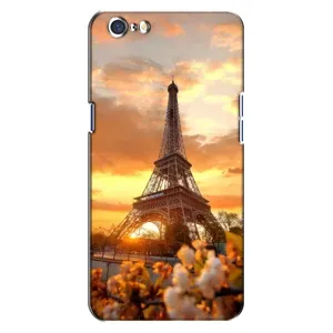 Чохол Ейфелева Вежа Oppo A71 - (AlphaPrint) (Сонячня вежа)