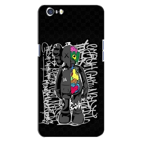 Чохол з принтом «Стиль Bearbrick» для OPPO A71