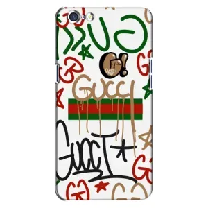 Бренднові Чохли для Oppo A71 - (PREMIUMPrint) (Стиль GUUCI)