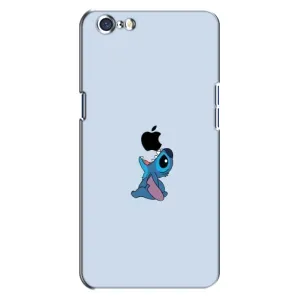 Чохол з принтом Стіч на OPPO A71 (Stitch apple)