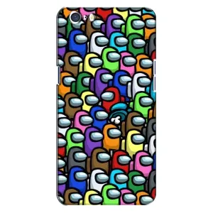 Чохли Амонг Ас для Oppo A71 (AlphaPrint) (Убитий)
