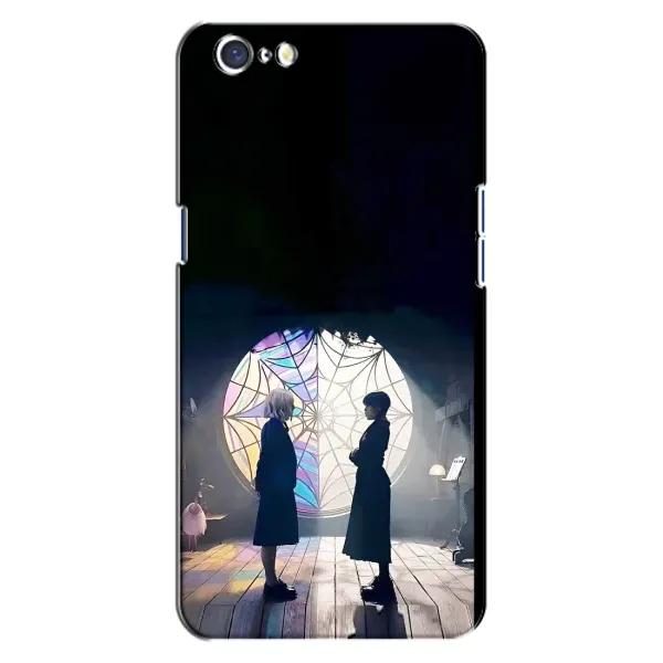 Чехол с принтом «Уэнздей и Инид» для OPPO A71