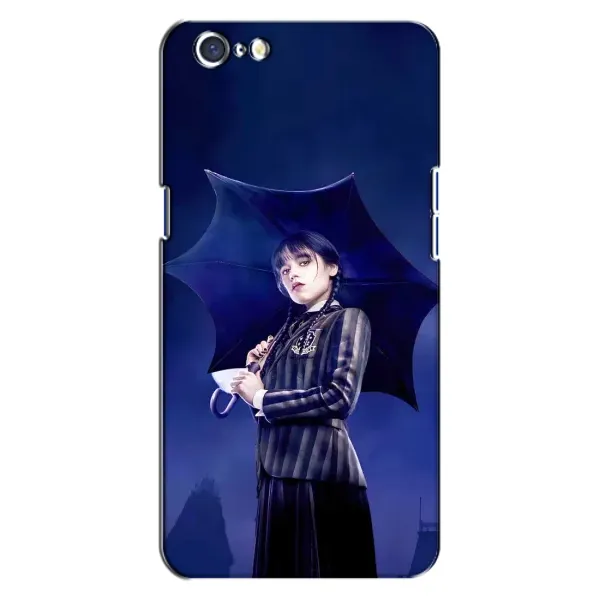 Чехол с принтом «Уэнздей с зонтом» для OPPO A71