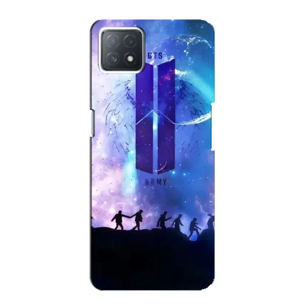 Чехол с принтом «Army BTS» для OPPO A72 (5G)