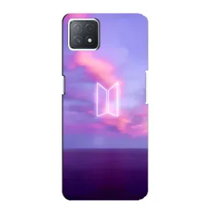 Чехлы BTS для Oppo a72 (5G) (AlphaPrint) (BTS логотип)