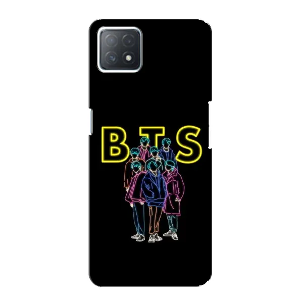 Чехол с принтом «BTS стайл» для OPPO A72 (5G)