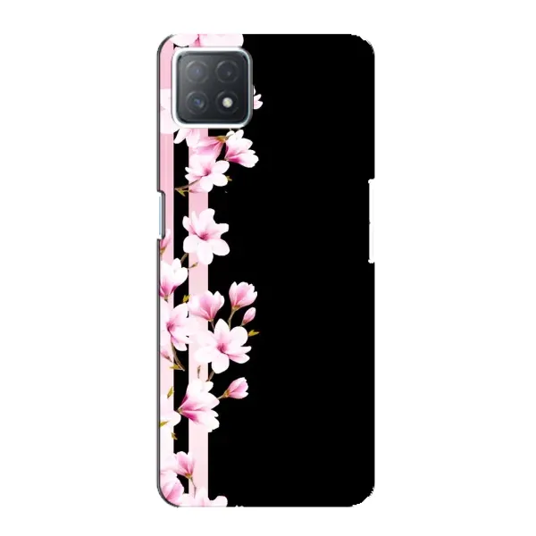 Чохол з принтом «Квіточки» для OPPO A72 (5G)