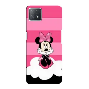 Эксклюзивный чехол для Oppo a72 (5G) (AlphaPrint - Мультяшные) (Девочка Maus)