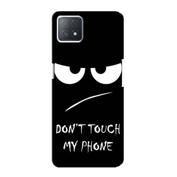 Чохол з принтом «Dont Touch» для OPPO A72 (5G)