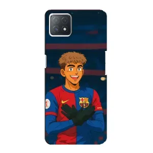 Чехол с футболистом Ламин Ямаль Oppo a72 (5G) (Футболист Ямаль)