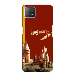 Чехлы с Гарри Поттером для Oppo a72 (5G) (AlphaPrint) (Hogwarts)