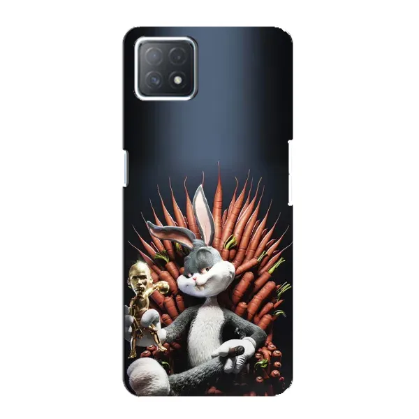 Чехол с принтом «Король Кролик» для OPPO A72 (5G)