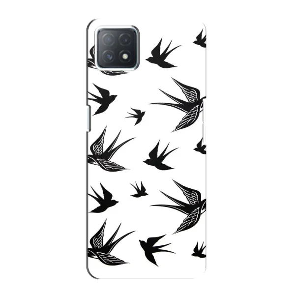 Чехол с принтом «Ласточки» для OPPO A72 (5G)