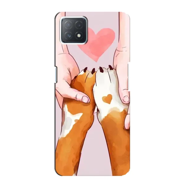 Чехол с принтом «Любовь к собакам» для OPPO A72 (5G) Чехол с принтом «Любовь к собакам» для OPPO A72 (5G)