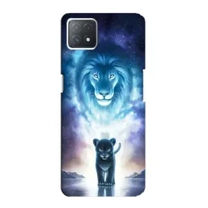 Чехол со Львом для Oppo a72 (5G) (VPrint) (Маленький лев)