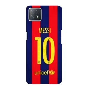 Чехлы Месси для Oppo a72 (5G) (AlphaPrint) (Messi Barca 10)