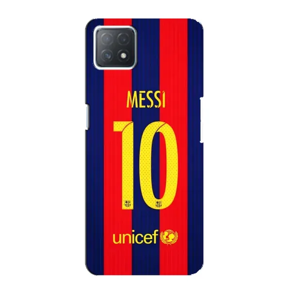 Чехол с принтом «Messi Barca 10» для OPPO A72 (5G)