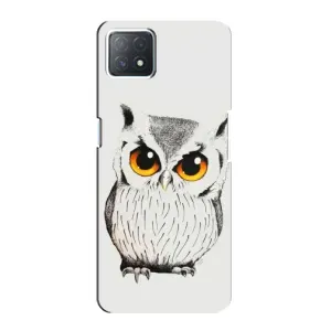 Чехол с птицами на Oppo a72 (5G) (VPrint) (Милая Сова)