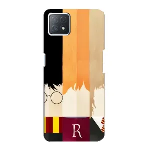Чехлы с Гарри Поттером для Oppo a72 (5G) (AlphaPrint) (обложка Гарри Поттера)