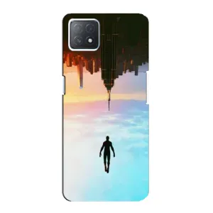 Чехол с человеком пауком для Oppo a72 (5G) - (AlphaPrint) (Паук человек)