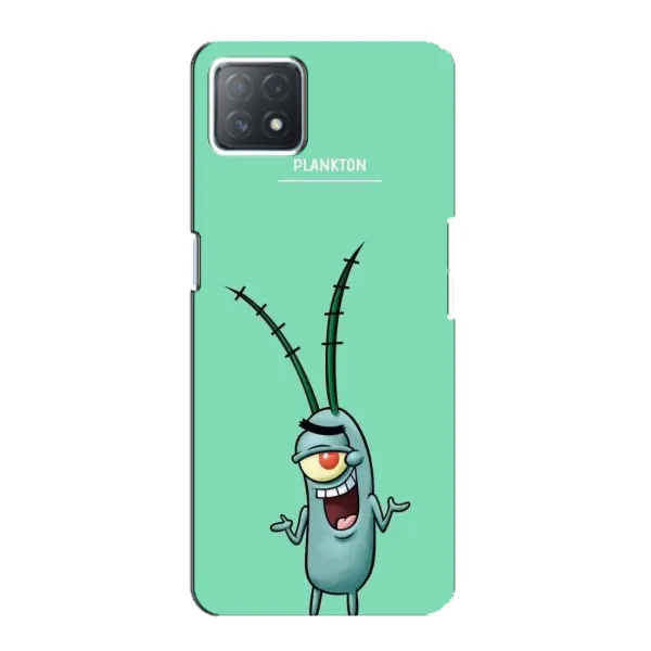 Чохол з принтом «Персонаж Планктон» для OPPO A72 (5G)