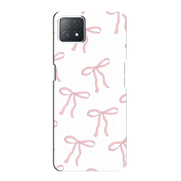 Чехол с принтом «Розовые бантики» для OPPO A72 (5G)