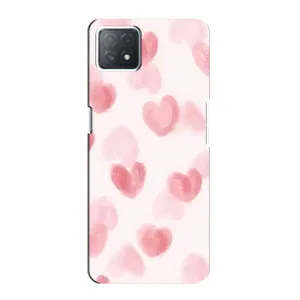 Чехол с розовым рисунком для Oppo a72 (5G)