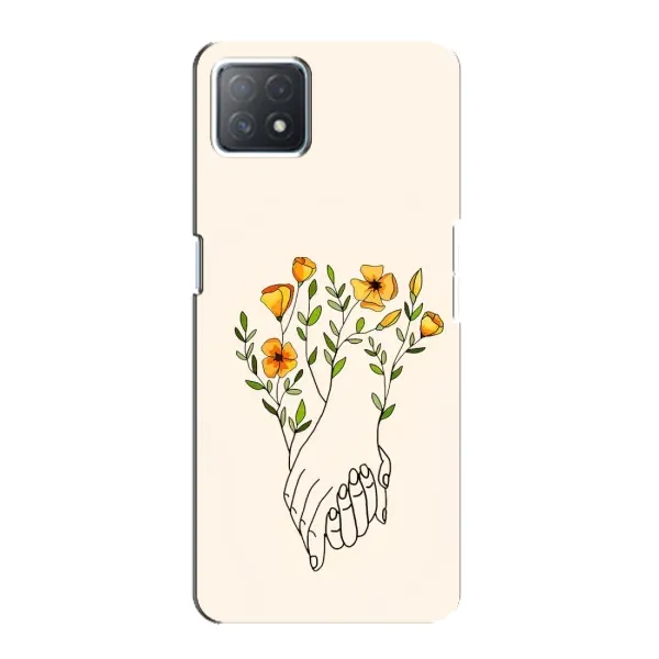 Чехол с принтом «Руки любви» для OPPO A72 (5G)