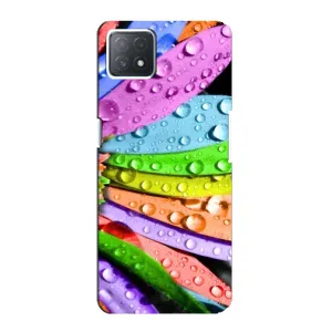 Чехлы (ART) Цветы на Oppo a72 (5G) (VPrint) (Семицветик)