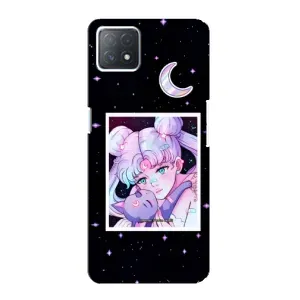 Чехлы Персонажи Аниме Наруто для Oppo a72 (5G) (AlphaPrint) (Сейлор Мун)