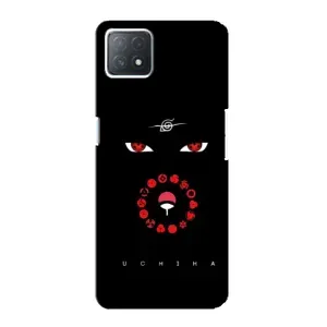 Чехлы на тему: Итачи Учиха для Oppo a72 (5G) (AlphaPrint) (глаза Итачи)