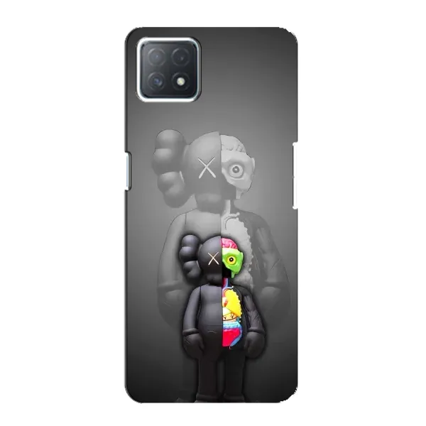 Чехол с принтом «Тело Bearbrick» для OPPO A72 (5G)