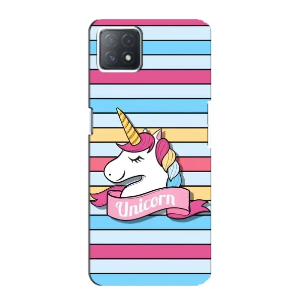 Чехол с принтом «Unicorn» для OPPO A72 (5G)