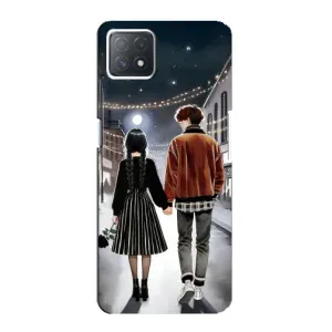 Чехол с дизайном Венздей 2 на Oppo a72 (5G) (Уэнздей и Тайлер)